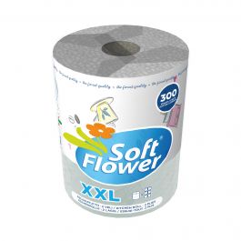 Soft Flower asciugatutto bianco 800 strappi 1 rotolo