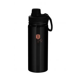 BORRACCIA SPORTIVA MONACO 540ML NERO E ORO ROSA