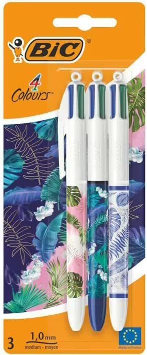 BLISTER 3 PENNE SFERE SCATTO 4 COLORS BOTANICAL