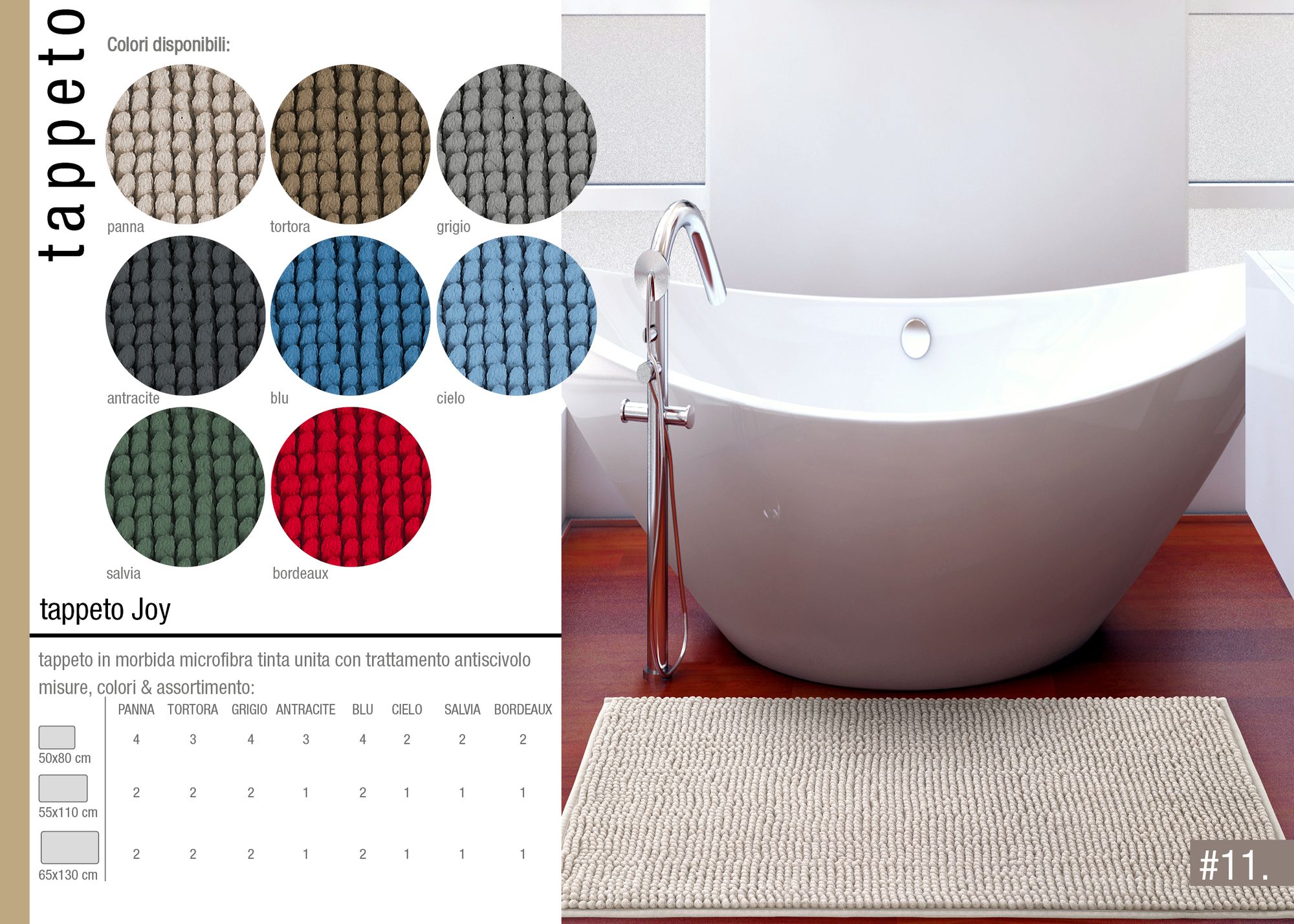 TAPPETO BAGNO CLAY 60X100CM LILLA: vendita online TAPPETO BAGNO CLAY  60X100CM LILLA in offerta