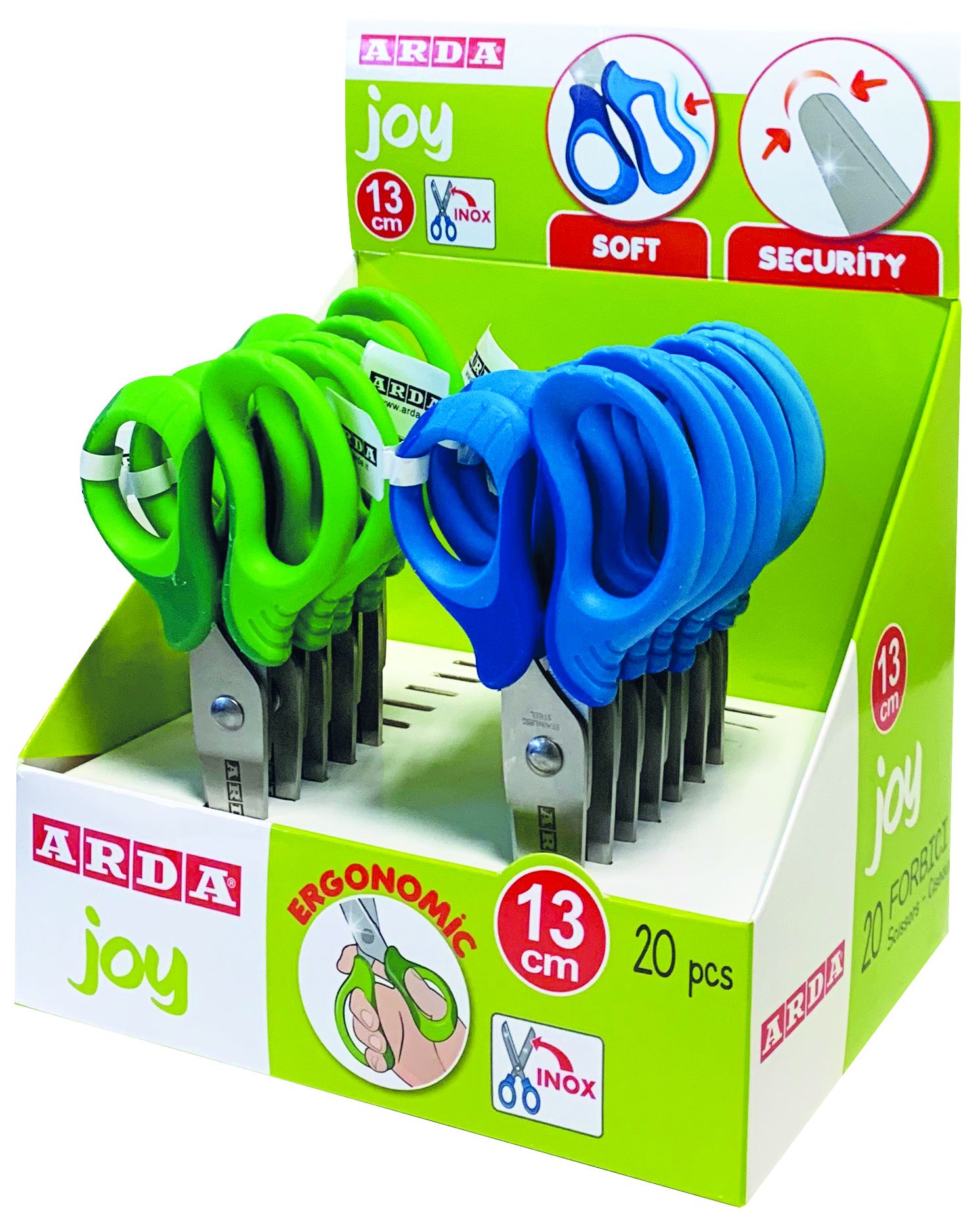 FORBICI JOY 13CM ASSORTITO