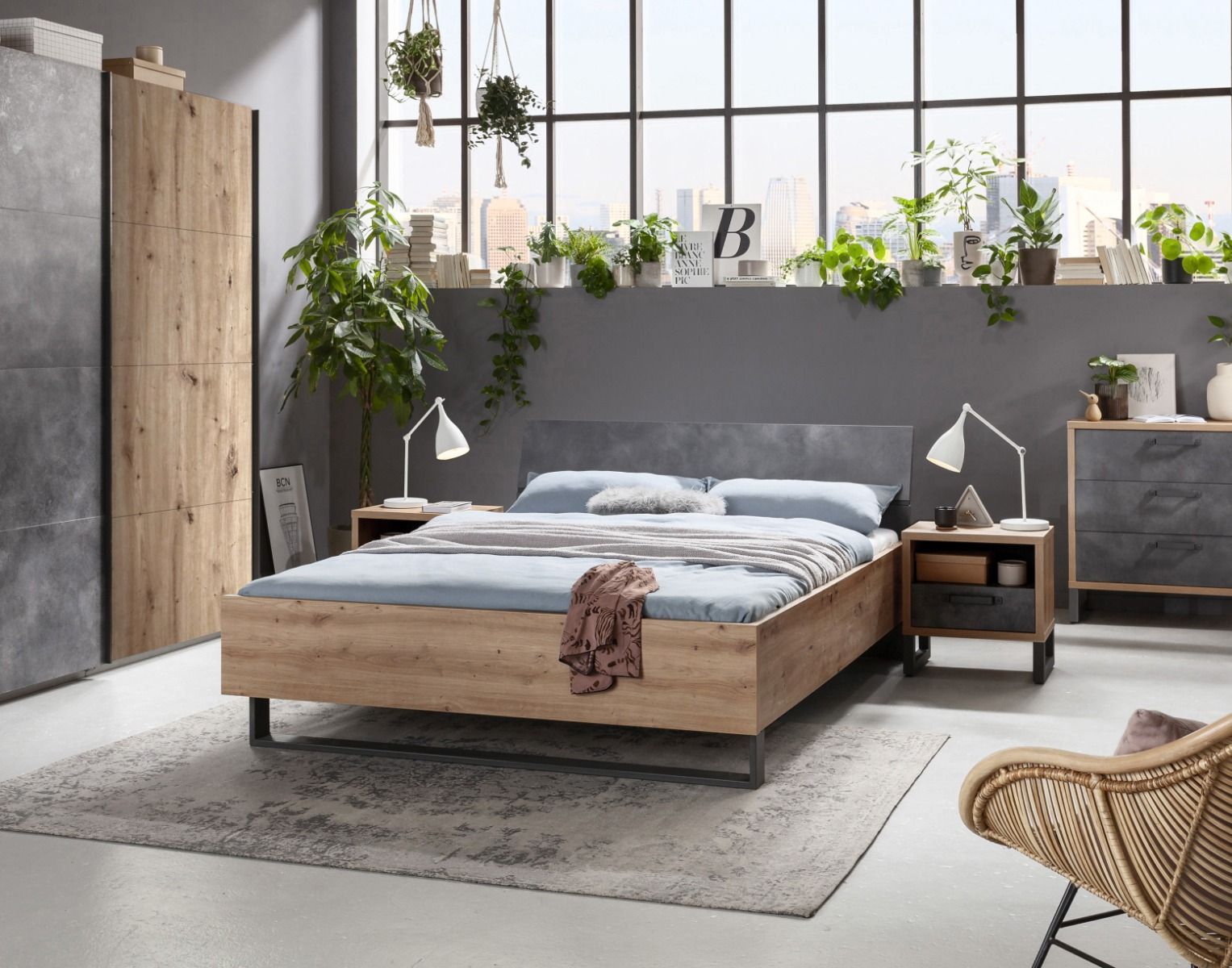 mensole camera da letto: legno, vetro, metallo, plastica