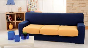 COPRIDIVANO COVER SOFA' 2P BLU 180