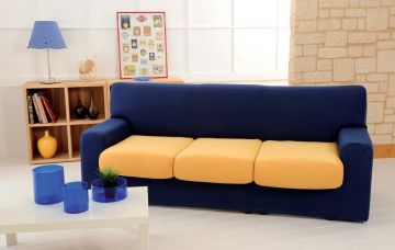 COPRIDIVANO COVER SOFA' 3P BLU 180