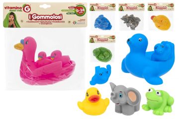 VITAMINA G - GOMMOLOSI FAMIGLIA ANIMALI 3PZ ASSORTITO