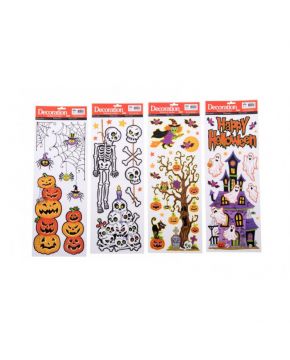 VETROFANIE HALLOWEEN 59X21CM MODELLI ASSORTITI