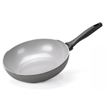 MONETA - WOK 1 MANICO LINEA MELODIA FINEGRES D.28CM