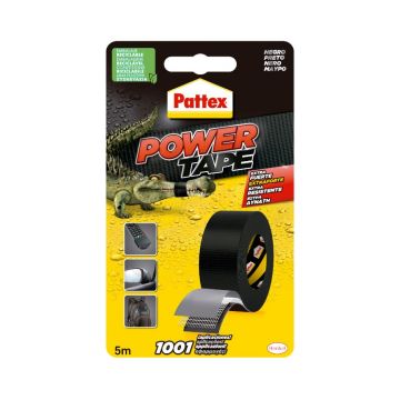 PATTEX POWER TAPE NERO  50MM X 5MT