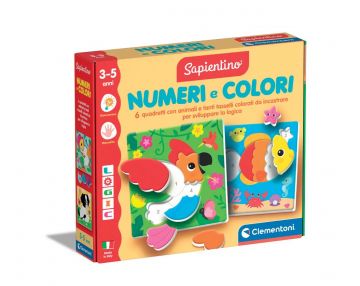 SAPIENTINO LOGIC - NUMERI E COLORI