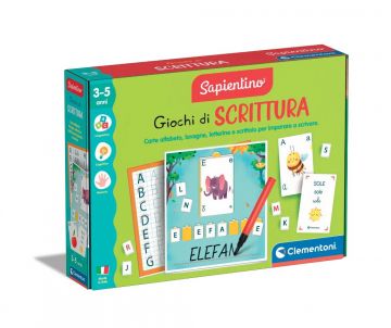 CLEMENTONI SAPIENTINO - GIOCHI DI SCRITTURA