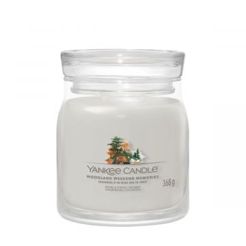 YANKEE CANDLE  - GIARA MEDIA 2 STOPPINI WOODLAND WEEKEND MEMORIES