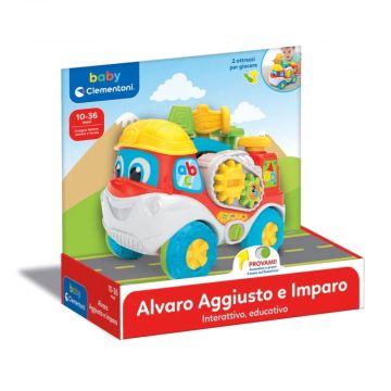 CLEMENTONI BABY - ALVARO AGGIUSTO E IMPARO CAMION DEGLI ATTREZZI