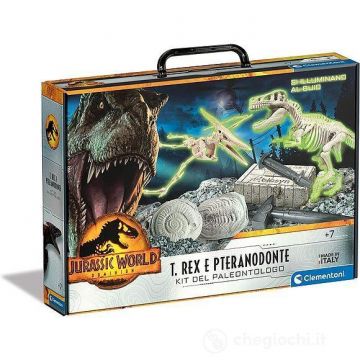 CLEMENTONI JURASSIC WORLD - DINO 2 IN 1 TREX E PTENARODONTE