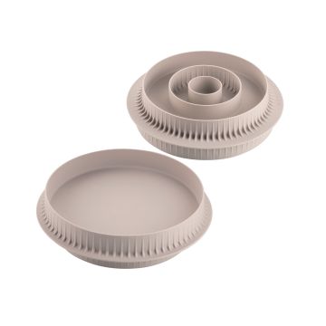 STAMPO IN SILICONE MULTI-INSERTO ROUND D 15/9.2 H 2.5 D 17.5 H 2.5CM