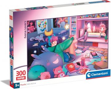 CLEMENTONI SUPER NOLI - PUZZLE 300 PEZZI GAMES LOVES