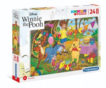 CLEMENTONI  SUPERCOLOR - PUZZLE 24 MAXI PEZZI WINNIE THE POOH