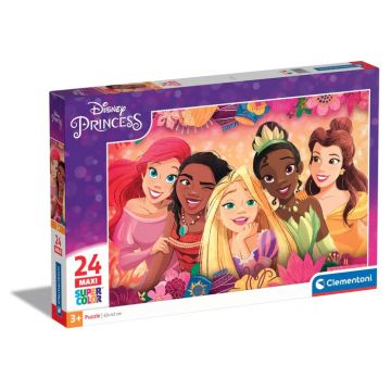 CLEMENTONI DISNEY PRINCESS - PUZZLE 24 MAXI PEZZI PRINCESS