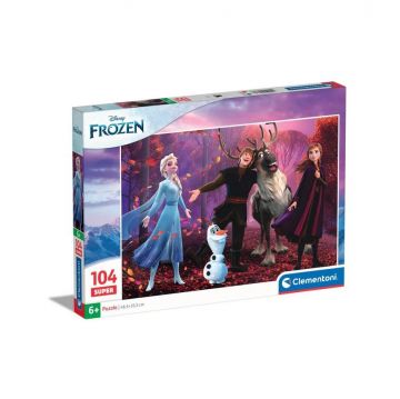 CLEMENTONI SUPER - PUZZLE 104 PEZZI DISNEY FROZEN