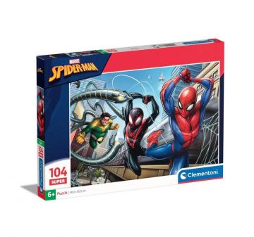 CLEMENTONI SUPER - PUZZLE 104 PEZZI SPIDERMAN