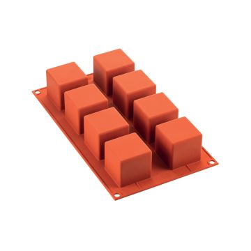 STAMPO IN SILICONE 8 CUBI 5X5 H 5CM