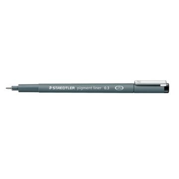 STAEDTLER - PENNA PIGMENT LINER 0.3MM NERO