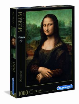 PUZZLE 1000 LEONARDO-GIOCONDA (MUSEUM)