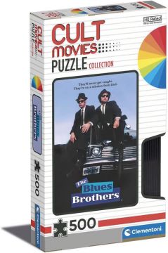 CLEMENTONI CULT MOVIES - PUZZLE 500 PEZZI THE BLUE BROTHERS 