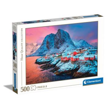 CLEMENTONI HQC - PUZZLE 500 PEZZI HAMNOY VILLAGE