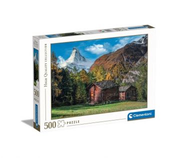 CLEMENTONI HQC - PUZZLE 500 PEZZI CHARMING MATTERHORN