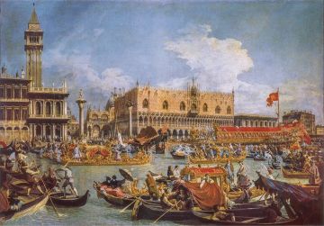 PUZZLE 1000 PEZZI MUSEUM CANALETTO "THE RETURN OF BUCENTAUR AT THE MOLO ON ASCENSION DAY"
