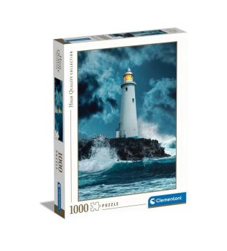 CLEMENTONI HQC - PUZZLE 1000 PEZZI LIGHTOUSE IN THE STORM