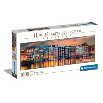 CLEMENTONI HQC - PUZZLE 1000 PEZZI PANORAMA BRIGHT AMSTERDAM