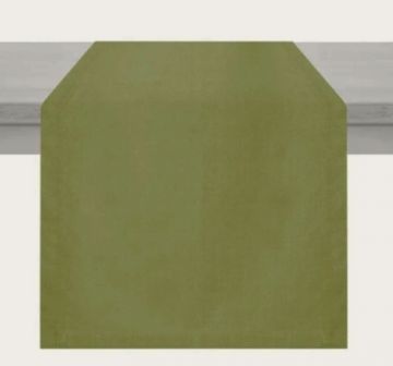 LINEA CHOU - RUNNER IN COTONE 45X140CM VERDE