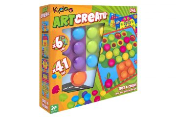 KIDEA ART CREATU - BOTTONI 41PZ CON 6 CARD