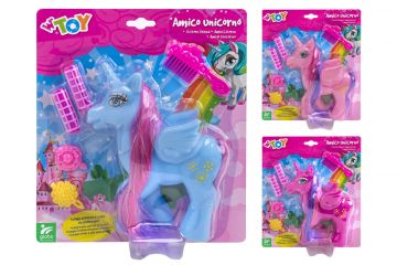 PONY CON ACCESSORI COLORI ASSORTITI