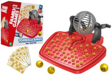 TOMBOLONE BINGO CON 48 CARTELLE E 90 NUMERI