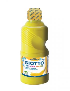 GIOTTO - TEMPERA PRONTA SCHOOLPAINT 250ML GIALLO PRIMARIO