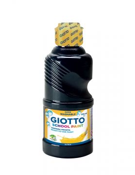 GIOTTO - TEMPERA PRONTA SCHOOLPAINT 250ML NERO