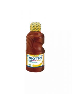 GIOTTO - TEMPERA PRONTA SCHOOLPAINT 250ML MARRONE