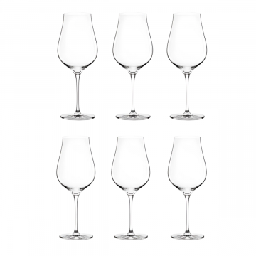 SET 6 CALICI DA VINO LINEA LIMOSA 650ML