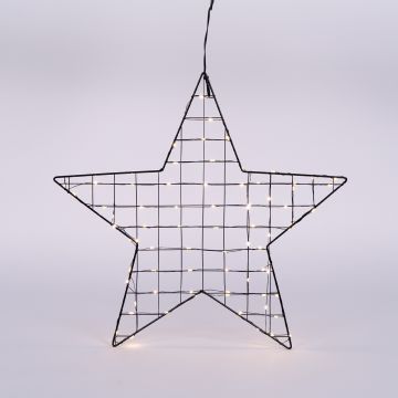 STELLA A LED 75 LUCI BIANCO CALDO 40CM