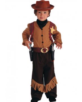 COSTUME COW-BOY DA BAMBINO TG. 3 ANNI H. 102CM