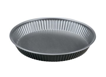 STAMPO PER CROSTATA LINEA SILVER ELEGANCE IN ACCIAIO 28X4CM