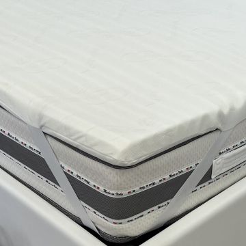 TOPPER 2 PIAZZE IN MEMORY FOAM