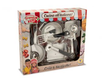 GRANDE CHEF - SET PENTOLE CON ACCESSORI