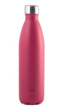 BORRACCIA TERMICA IN ACCIAIO INOX 0,75LT 30X8 CM PINK 