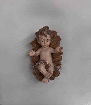 GESU BAMBINO CON CULLA 10.5CM