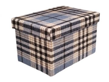 SCATOLA TARTAN 21X15X13CM