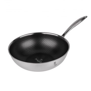 PADELLA WOK ETERNAL 28CM ACCIAIO INOX