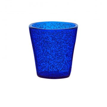 MEMENTO - BICCHIERE SHOT IN VETRO BLUE VELVET 12CL